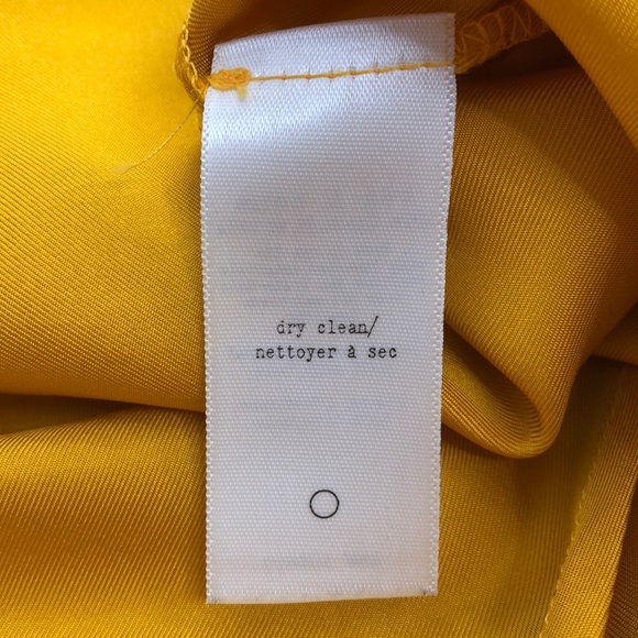 Rag & Bone Old Gold Silk Dune Romper NWT - Picture 9 of 9